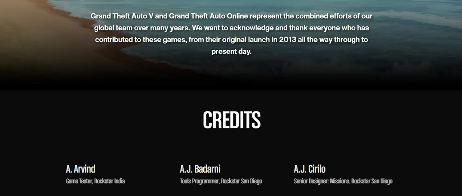 《電馭叛客2077》製作總監離職，R星“三男一狗”官網致謝辭舊迎新？