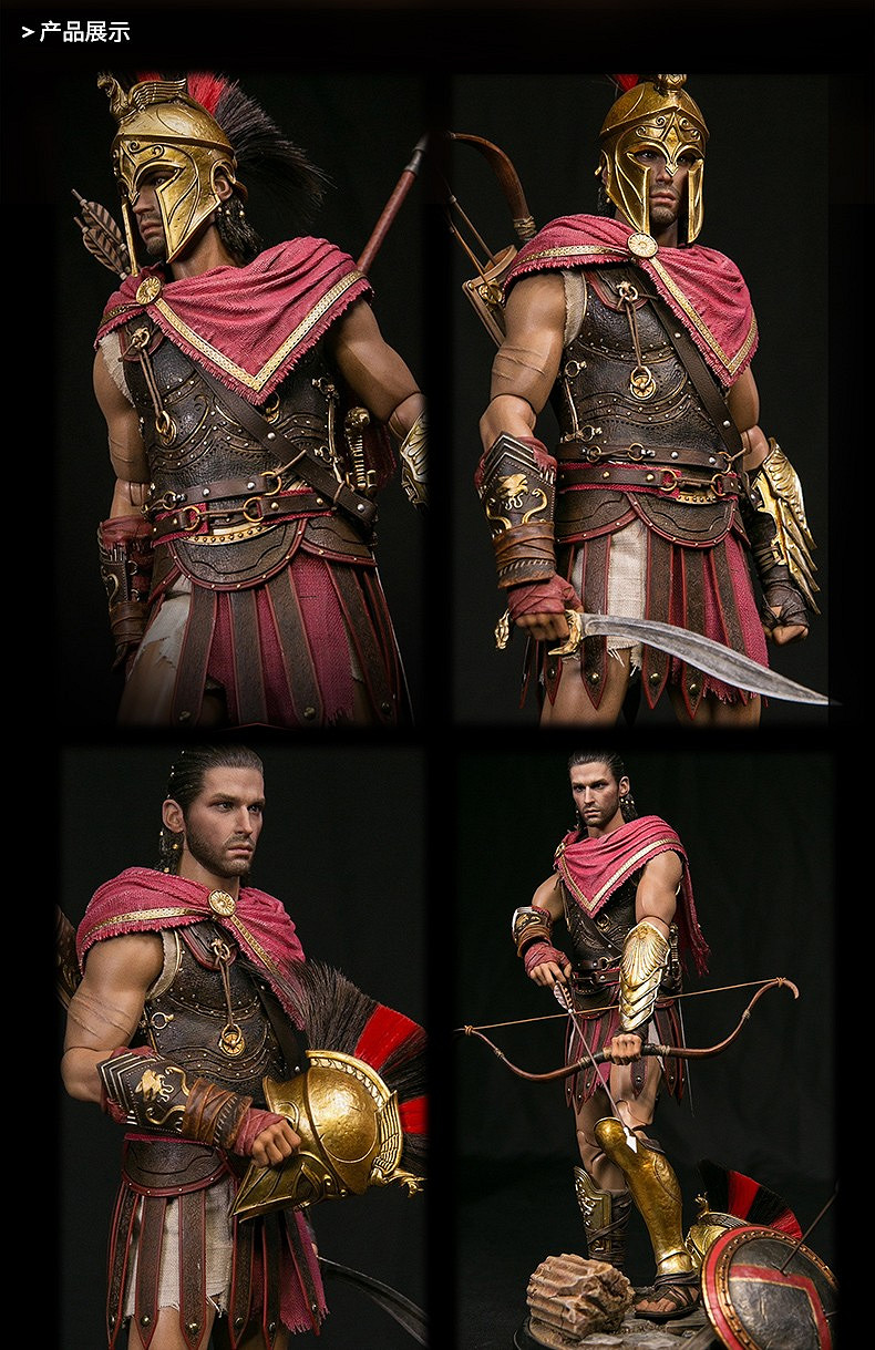 《刺客教條：奧德賽》推出男主1：6可動手辦 售價約新台幣10388元