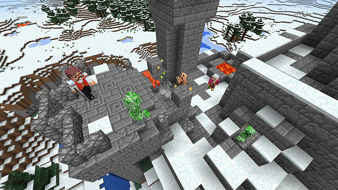 玩家通過計算遊戲數值得出《當個創世神麥塊》重力資料