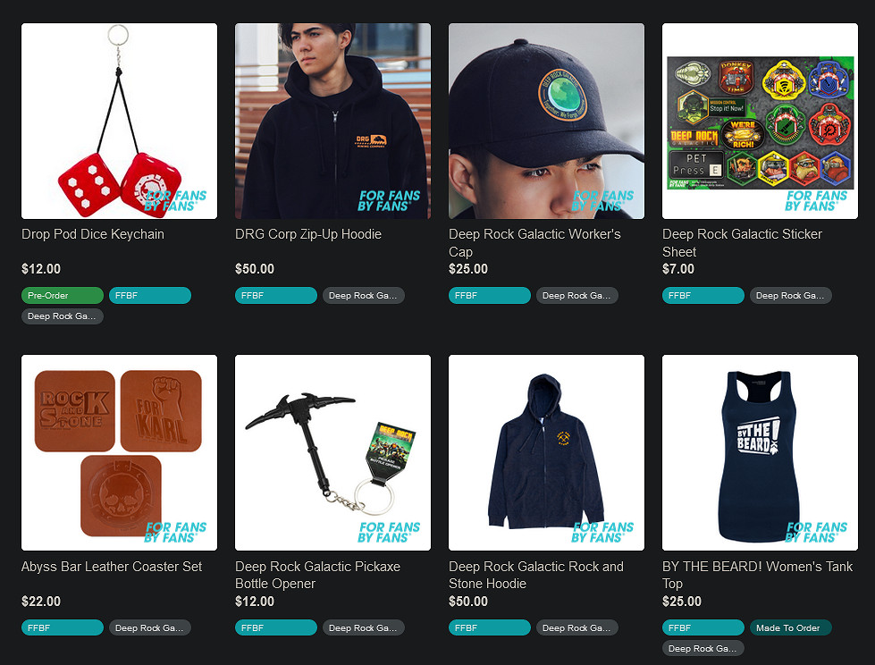 《深岩銀河》與GSC合作推出新周邊 正在征集粉絲創意