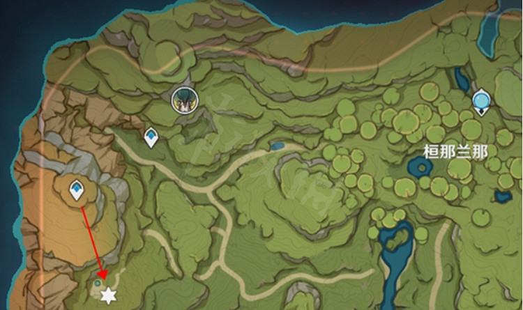 《原神》須彌鋤大地聖遺物狗糧哪裡？須彌鋤大地聖遺物狗糧位置介紹