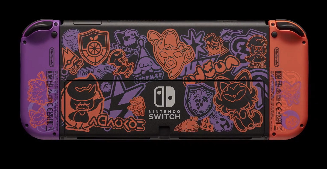 《寶可夢：朱/紫》限定SwitchOLED機型11月4號發售！