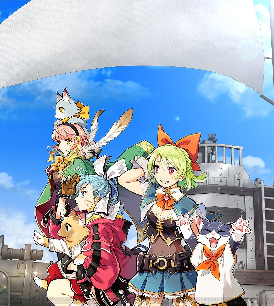 和貓咪一起探險 美少女航海遊戲《Buccanar》詳情公開 和貓咪一起探險 美少女航海遊戲《Buccanar》詳情公開