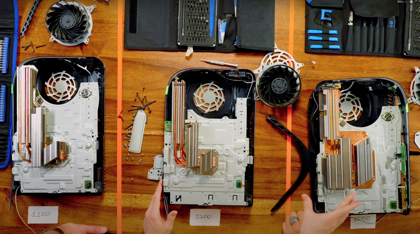 PS5新機型CFI-1200拆解！內部設計大改 更輕 功耗更低