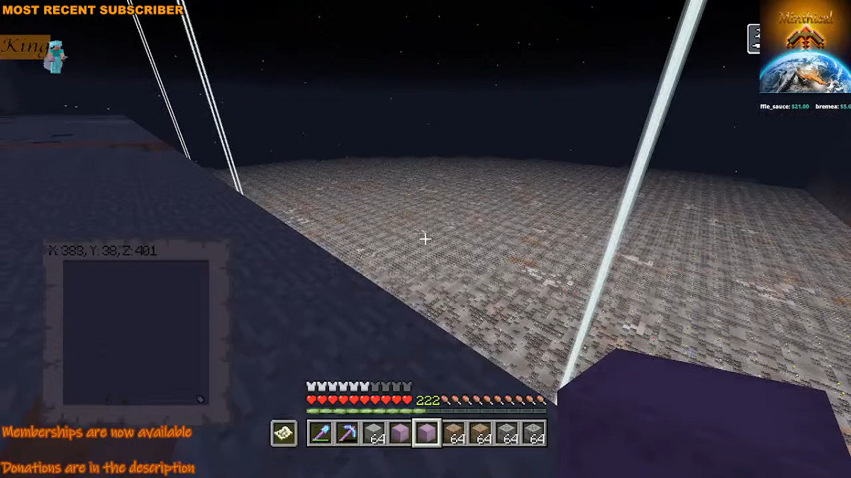 現代愚公?玩家歷時1730天挖空《當個創世神麥塊》整張地圖 現代愚公?玩家歷時1730天挖空《當個創世神麥塊》整張地圖