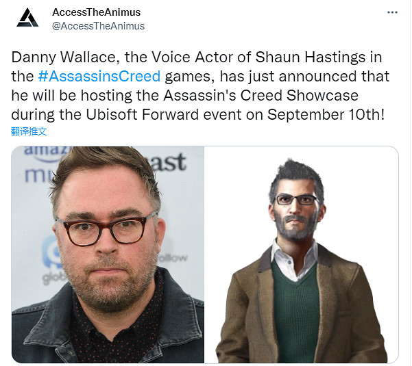 育碧前瞻會《刺客教條》節目主持人曝光：老角色回歸