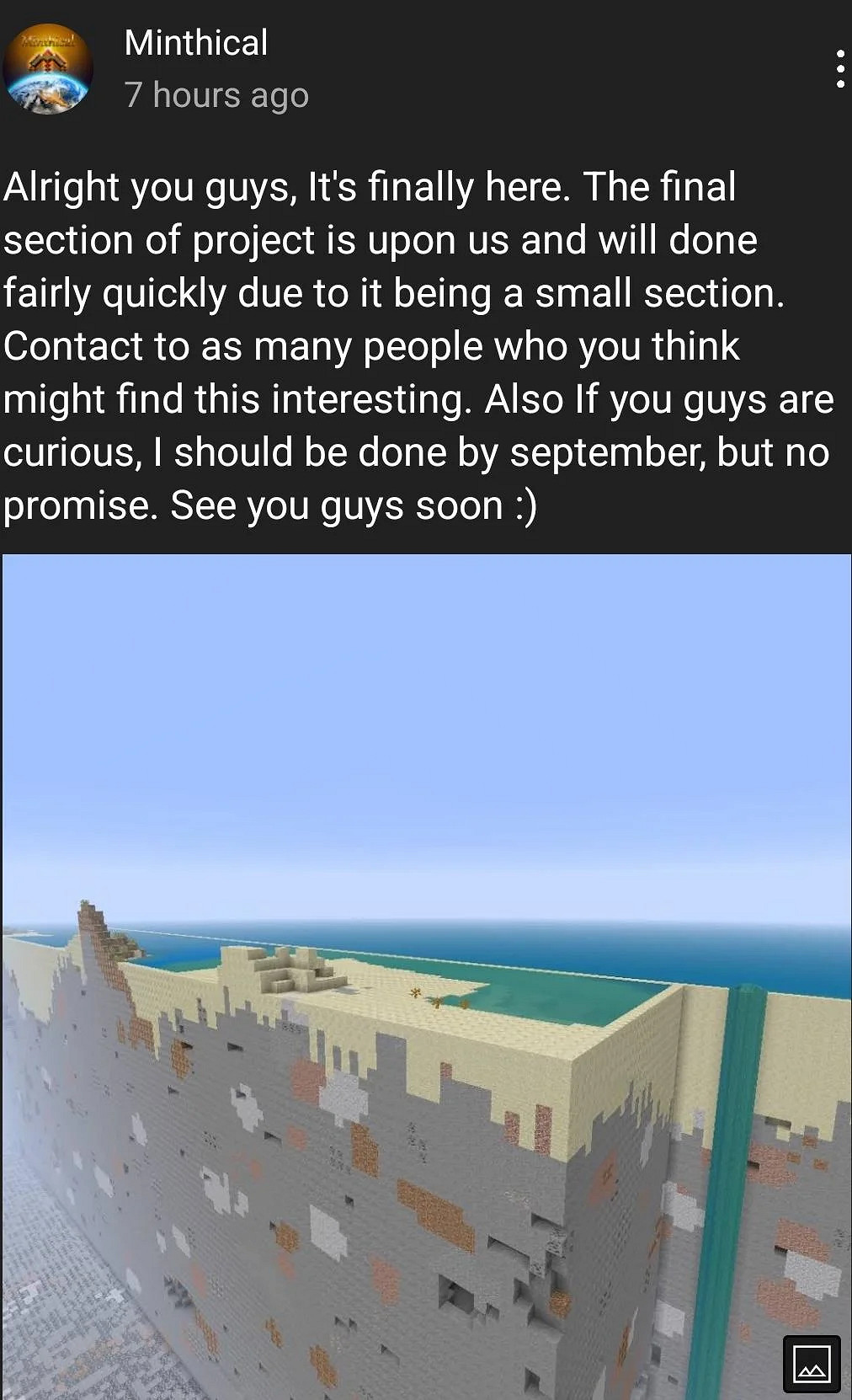 現代愚公?玩家歷時1730天挖空《當個創世神麥塊》整張地圖 現代愚公?玩家歷時1730天挖空《當個創世神麥塊》整張地圖