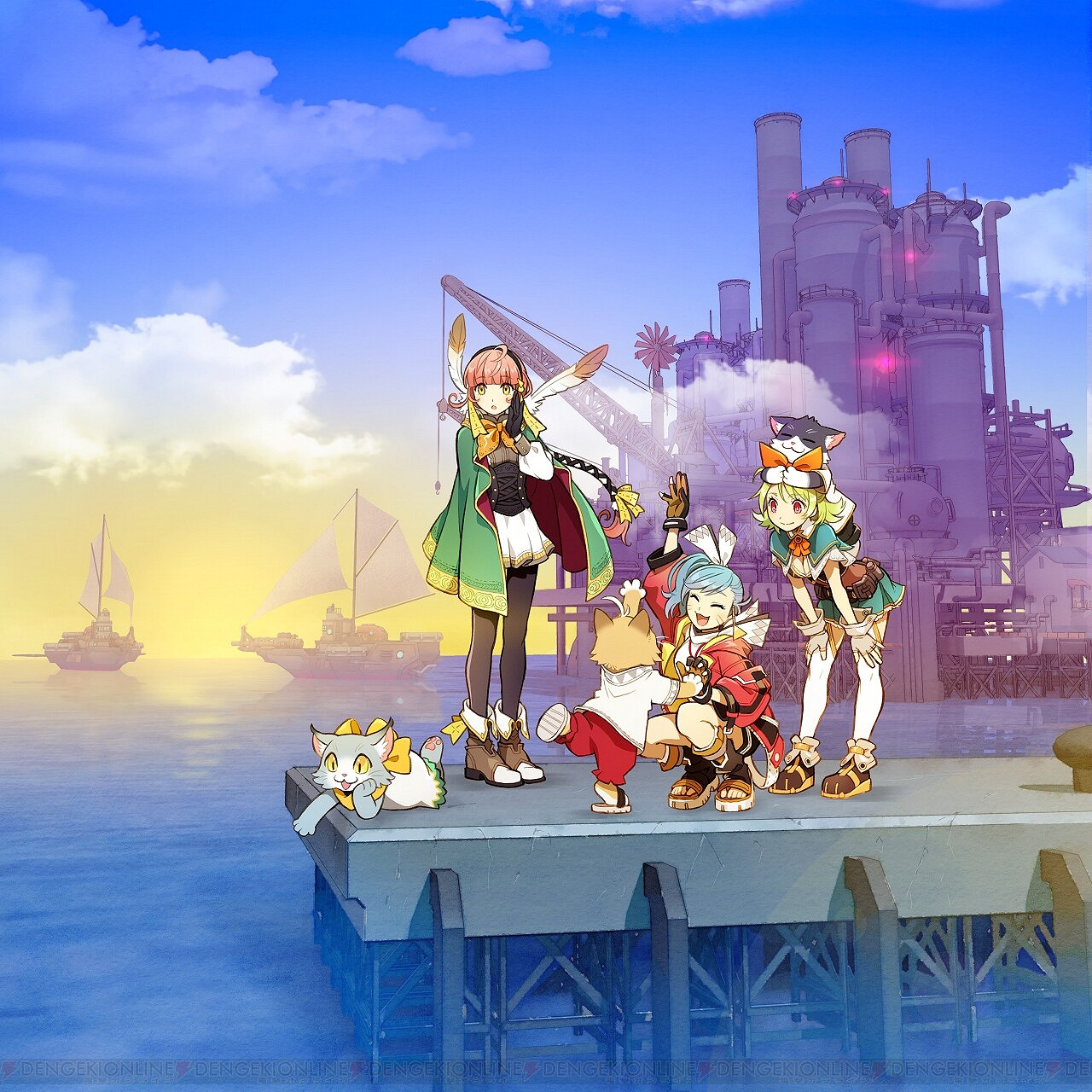 和貓咪一起探險 美少女航海遊戲《Buccanar》詳情公開 和貓咪一起探險 美少女航海遊戲《Buccanar》詳情公開