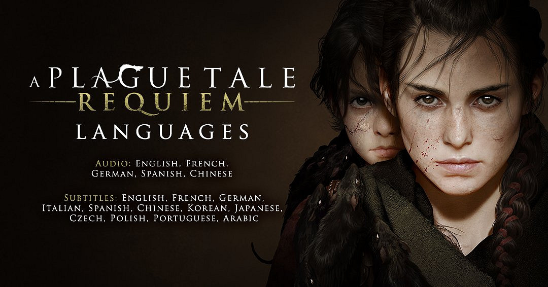 《瘟疫傳說:安魂曲》遊戲支援中文 內建中文語音文字 《瘟疫傳說:安魂曲》遊戲支援中文 內建中文語音文字