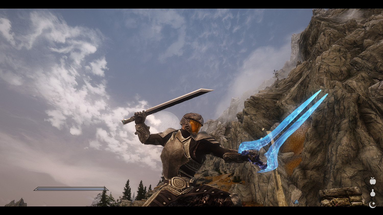 士官長酷炫登場！《上古卷軸V：無界天際》最後一戰主題MOD