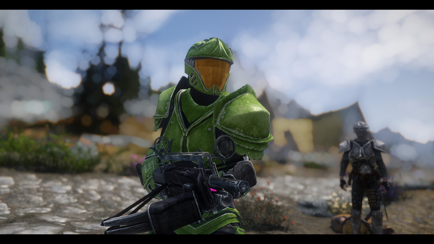 士官長酷炫登場！《上古卷軸V：無界天際》最後一戰主題MOD