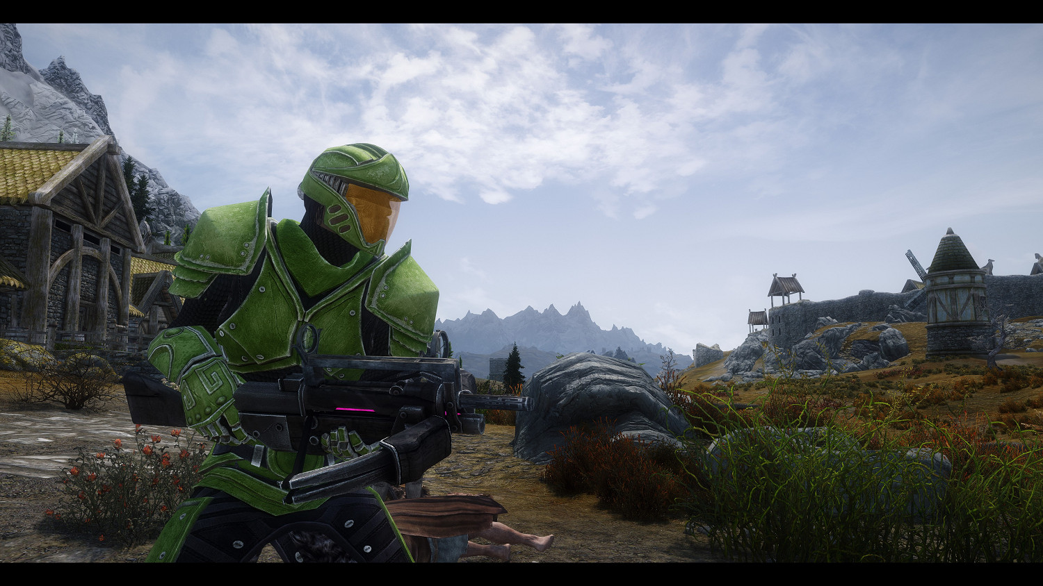 士官長酷炫登場！《上古卷軸V：無界天際》最後一戰主題MOD