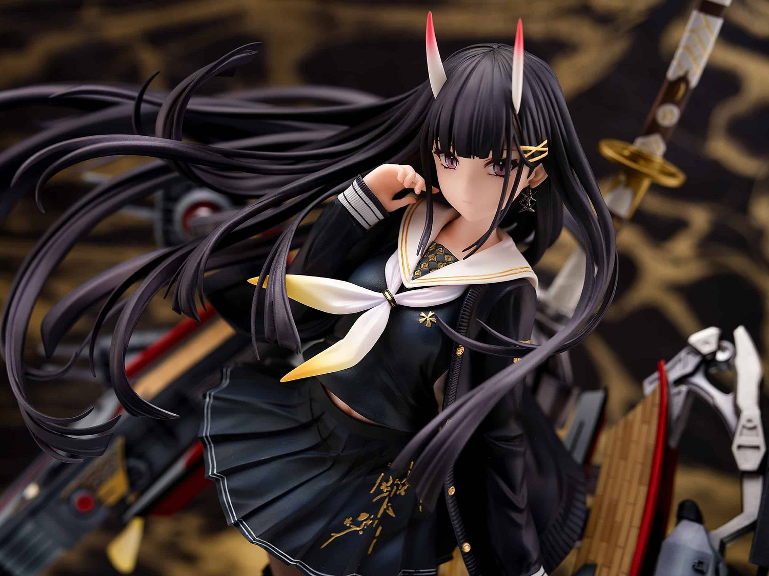 黑髮黑絲大長腿！《碧藍航線》輕巡「能代」手辦開訂