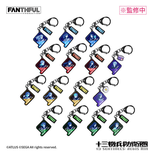 FANTHFUL出品 《十三機兵防衛圈》主題官方正版授權系列周邊 FANTHFUL出品 《十三機兵防衛圈》主題官方正版授權系列周邊