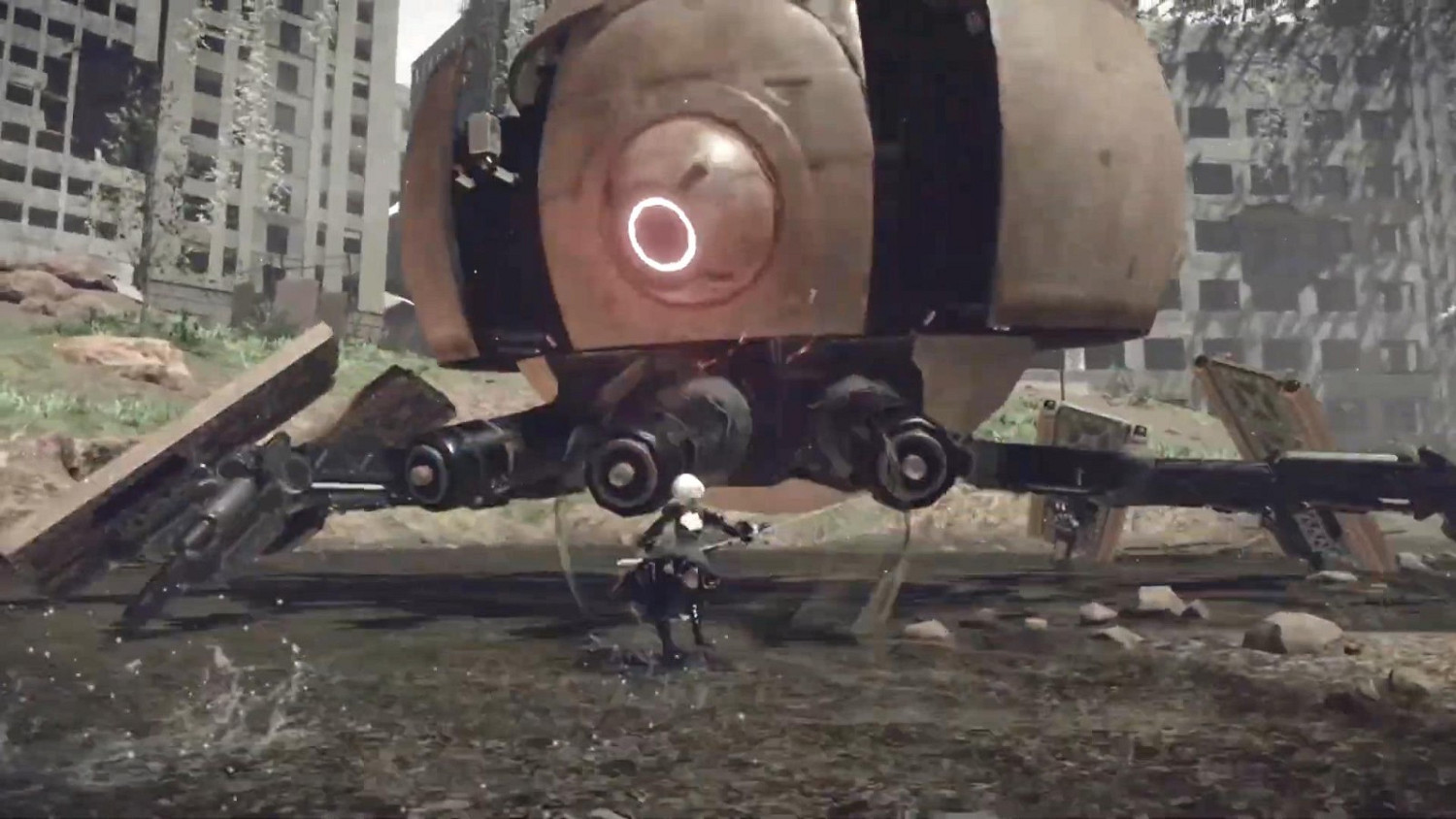 Switch版《尼爾：自動人形》新預告 世界場景展示