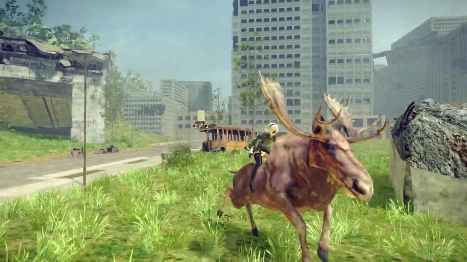 Switch版《尼爾：自動人形》新預告 世界場景展示