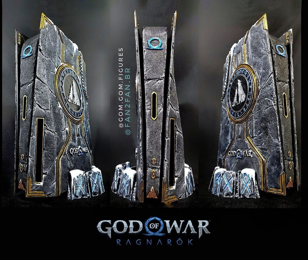 3186元!飯製《戰神》PS5主題外殼限量40套:兩種設計 3186元!飯製《戰神》PS5主題外殼限量40套:兩種設計