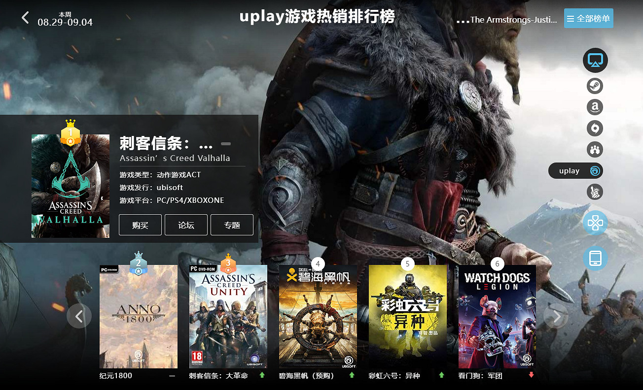 08.29-09.04全球遊戲銷量榜:《JOJO群星之戰R》霸榜