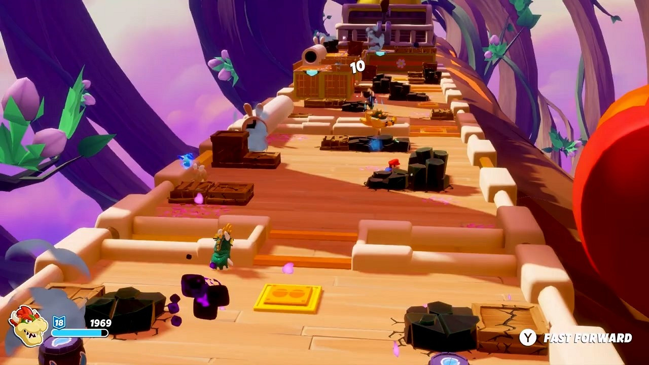 《瑪利歐瘋兔 星耀之願》新展示 拯救星球&quot;永恒花田&quot;