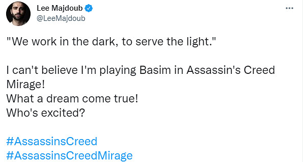 《刺客教條:幻景》主角配音演員更改!該情況並非首例 《刺客教條:幻景》主角配音演員更改!該情況並非首例