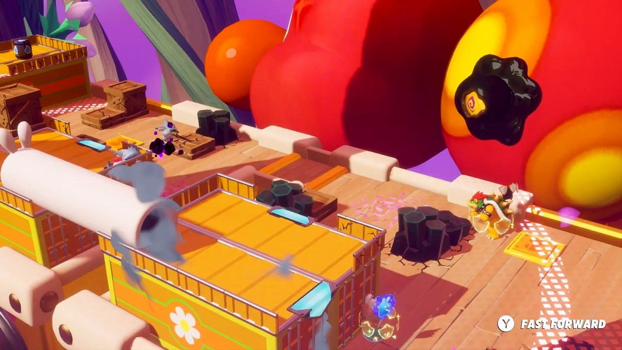 《瑪利歐瘋兔 星耀之願》新展示 拯救星球&quot;永恒花田&quot;