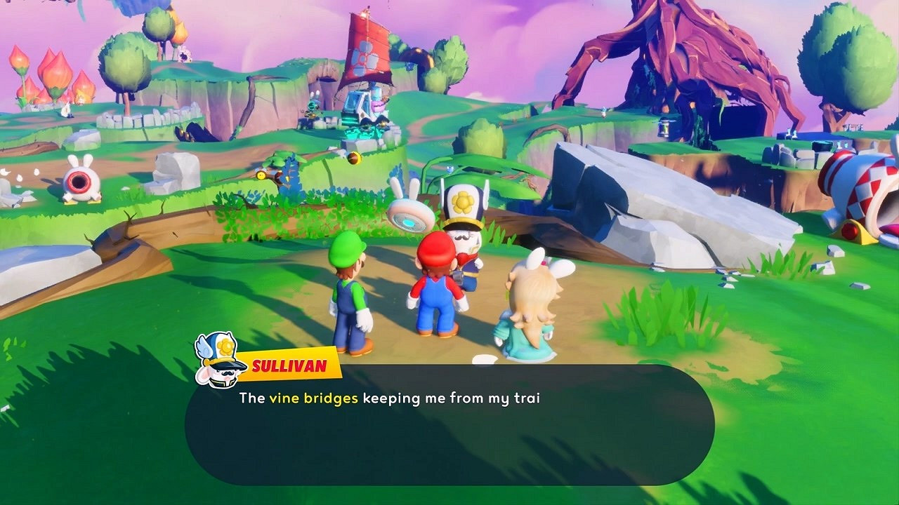 《瑪利歐瘋兔 星耀之願》新展示 拯救星球&quot;永恒花田&quot;