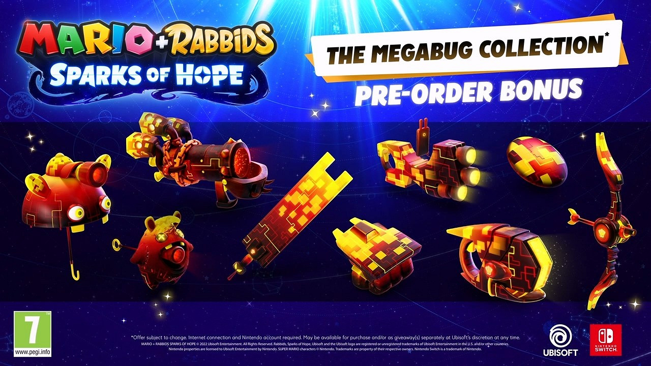 《瑪利歐瘋兔 星耀之願》新展示 拯救星球&quot;永恒花田&quot;