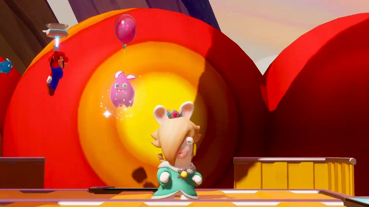 《瑪利歐瘋兔 星耀之願》新展示 拯救星球&quot;永恒花田&quot;