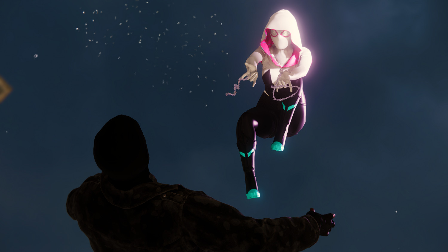 《漫威蜘蛛人》格溫MOD 變身蜘蛛格溫穿梭高樓大廈