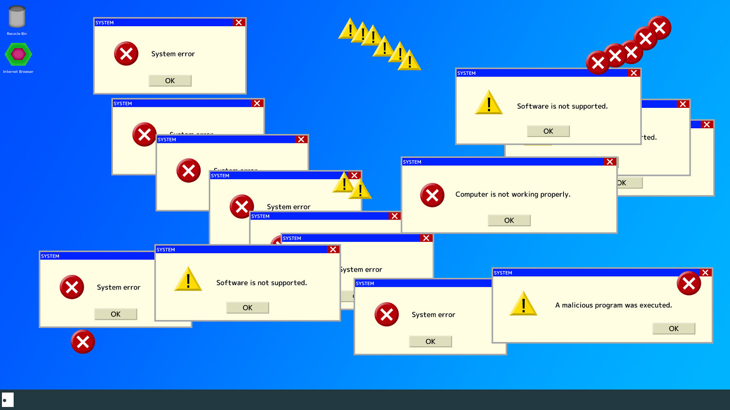 《電腦病毒模擬器》上架Steam 體驗一下中病毒的歡樂 《電腦病毒模擬器》上架Steam 體驗一下中病毒的歡樂