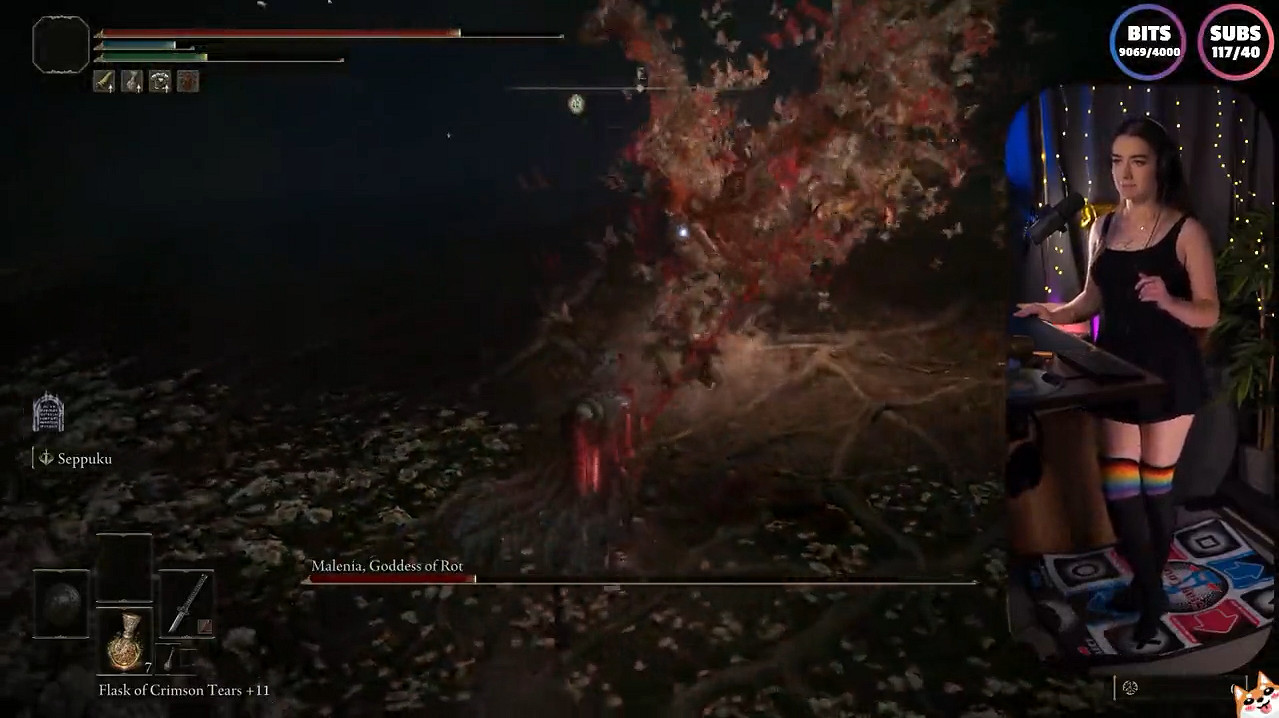 國外女主播用跳舞毯擊敗《艾爾登法環》女武神！