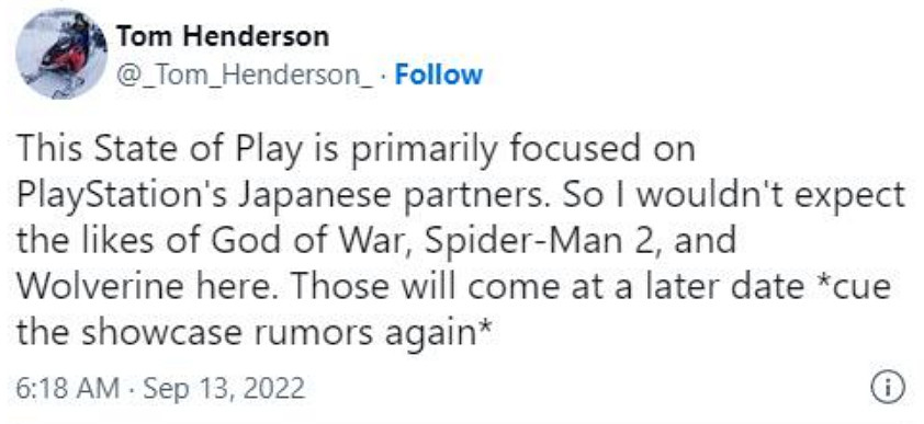 早報：任天堂直面會今晚10點 索尼發布會明早6點