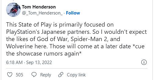 舅舅黨爆料:State of Play沒有《戰神5》《蜘蛛人2》 舅舅黨爆料:State of Play沒有《戰神5》《蜘蛛人2》