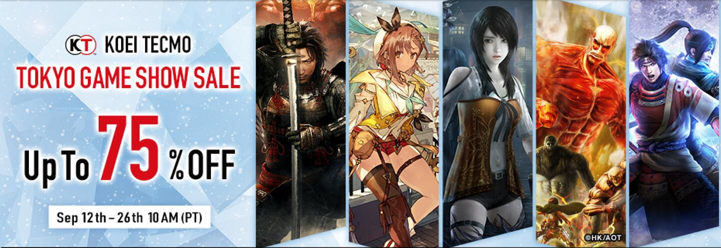 TGS22:光榮特庫摩Steam促銷:《仁王2》迎來驚喜價! TGS22:光榮特庫摩Steam促銷:《仁王2》迎來驚喜價!