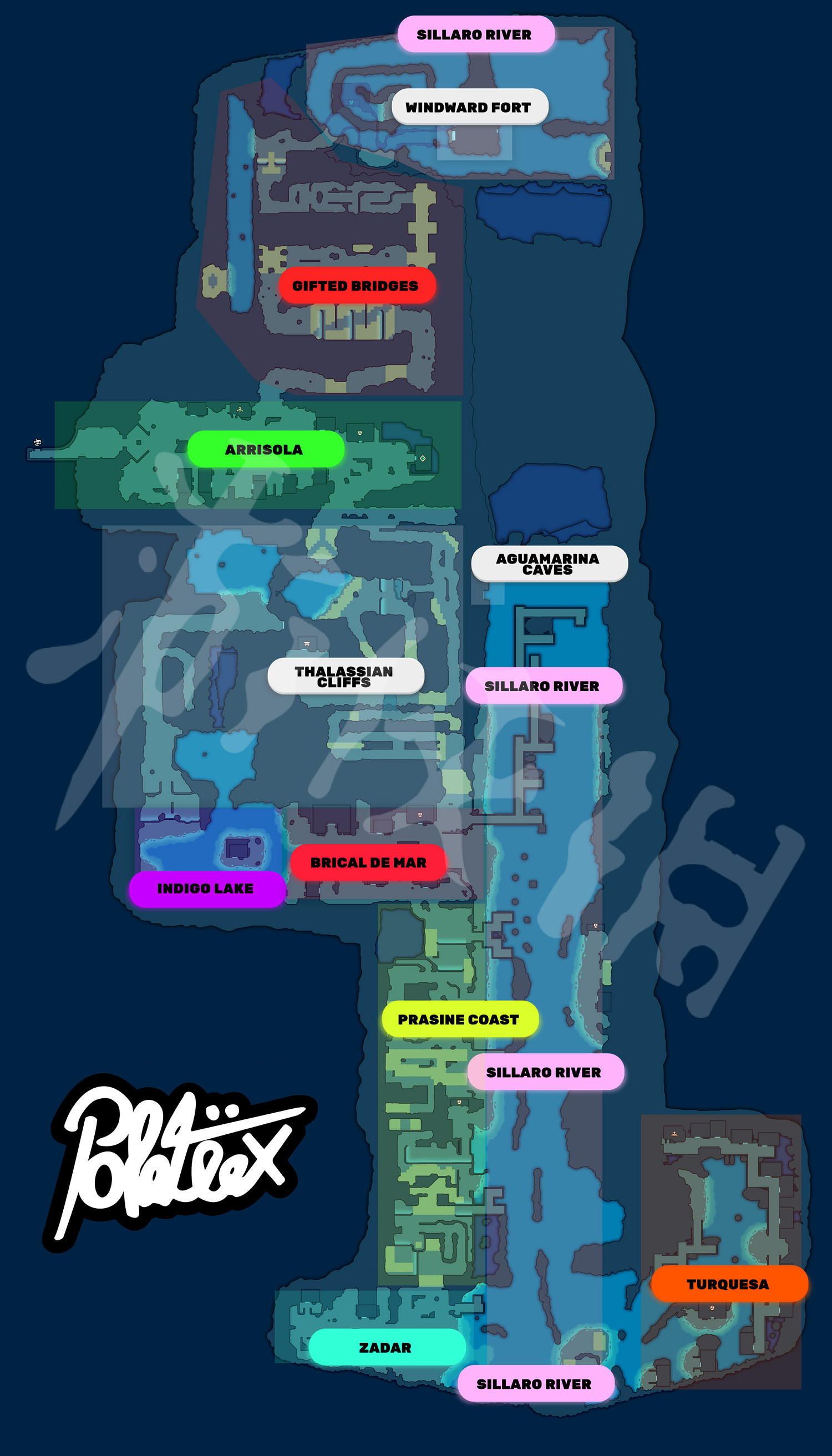 《Temtem》前期地圖一覽 遊戲各地怎麽走