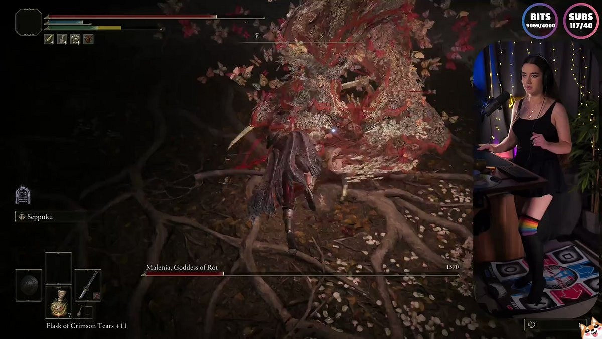 真女舞神!女主播用跳舞毯擊敗《艾爾登法環》女武神 真女舞神!女主播用跳舞毯擊敗《艾爾登法環》女武神