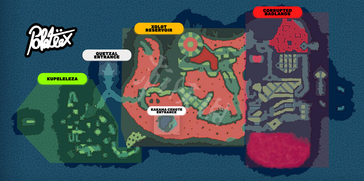 《Temtem》前期地圖一覽 遊戲各地怎麽走