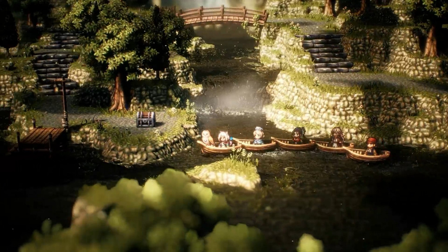 任天堂直面會：jrpg《歧路旅人2》公開！明年2月上線