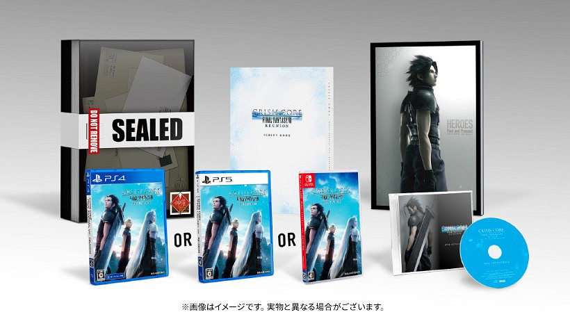 《FF7核心危機 重聚》實體版預售開啟 特典公開! 《FF7核心危機 重聚》實體版預售開啟 特典公開!