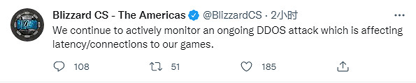 暴雪伺服器遭到DDoS攻擊《魔獸世界》等遊戲受影響