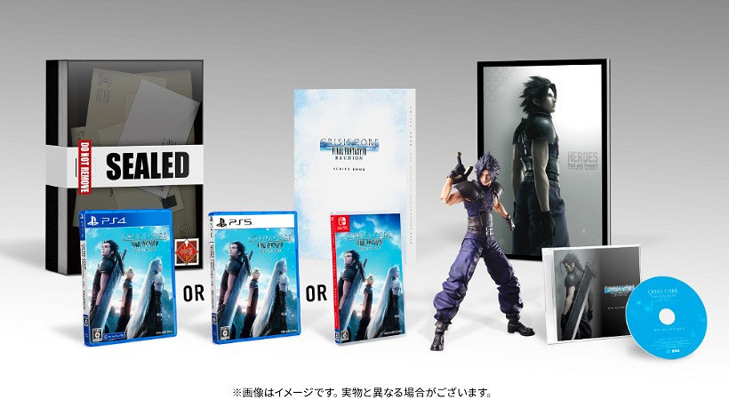 《FF7核心危機 重聚》實體版預售開啟 特典公開! 《FF7核心危機 重聚》實體版預售開啟 特典公開!