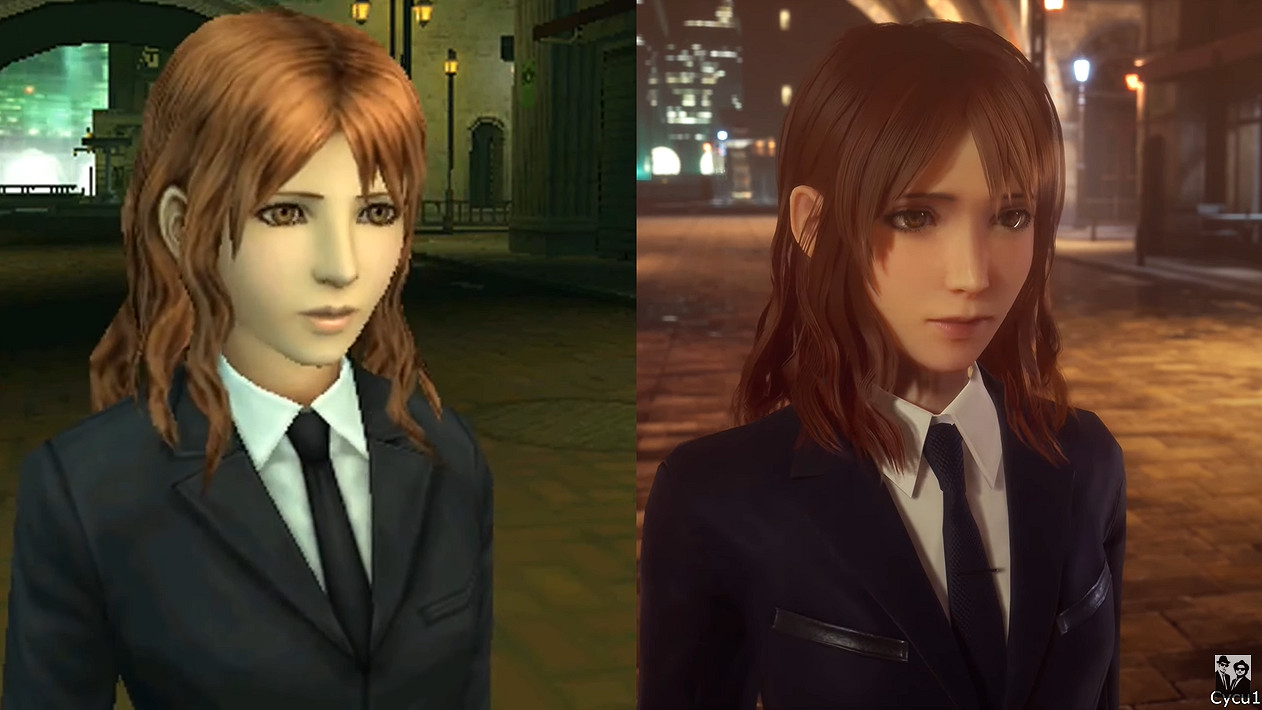 《最終幻想7:核心危機 重聚》宣傳片與原版對比 《最終幻想7:核心危機 重聚》宣傳片與原版對比