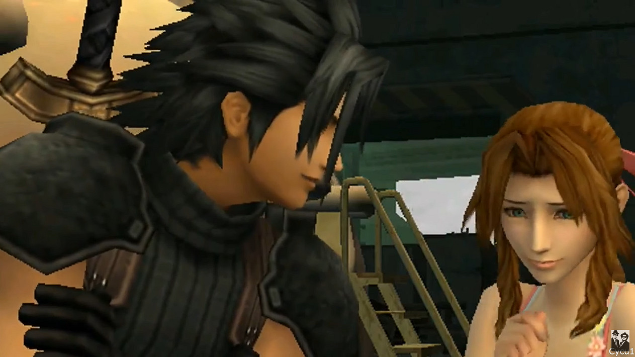 《最終幻想7:核心危機 重聚》宣傳片與原版對比 《最終幻想7:核心危機 重聚》宣傳片與原版對比