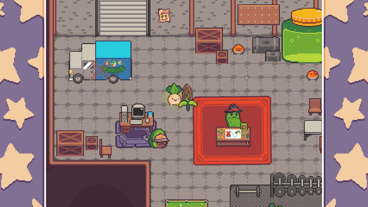 肉鴿遊戲《大頭菜小子搶銀行》公布 2023年發售