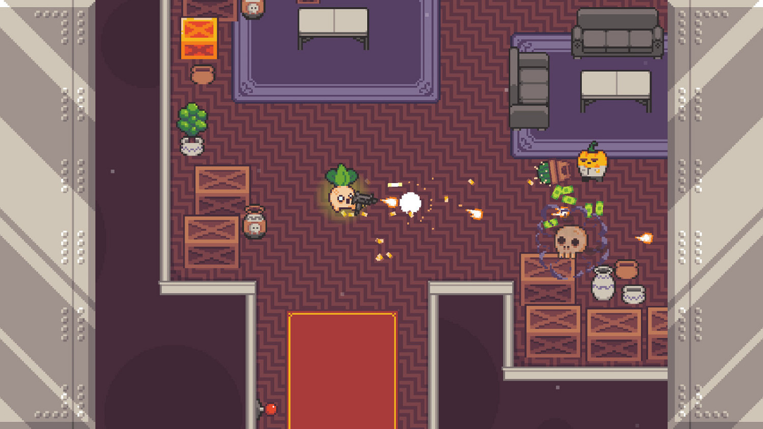 肉鴿遊戲《大頭菜小子搶銀行》公布 2023年發售