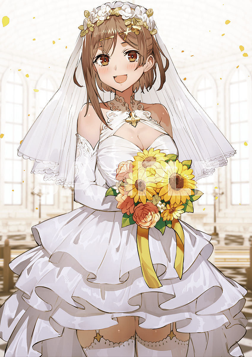 《萊莎3》店鋪特典插圖公開 純潔婚紗也遮不住肉腿誘惑 《萊莎3》店鋪特典插圖公開 純潔婚紗也遮不住肉腿誘惑