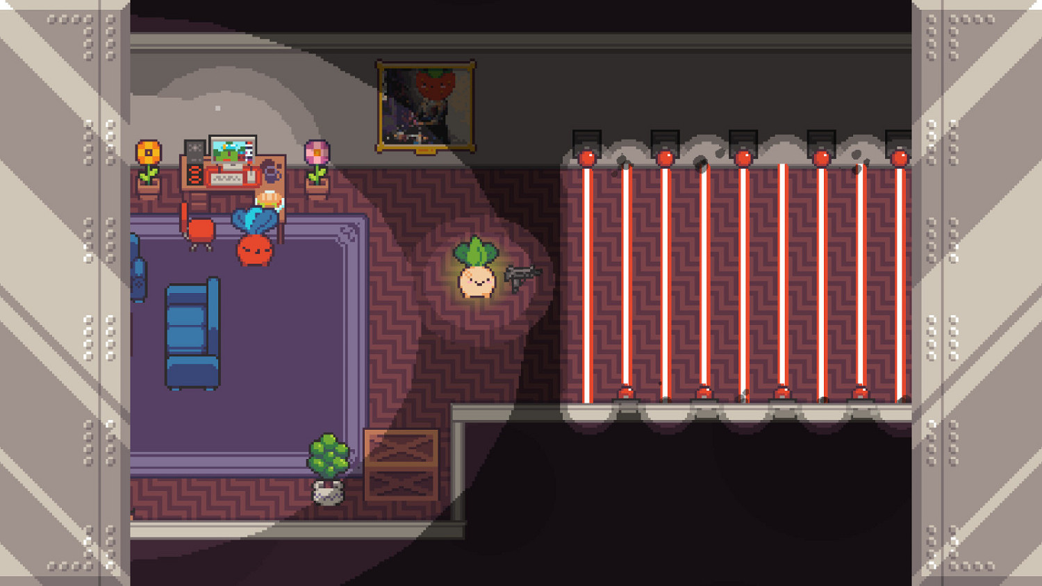 肉鴿遊戲《大頭菜小子搶銀行》公布 2023年發售