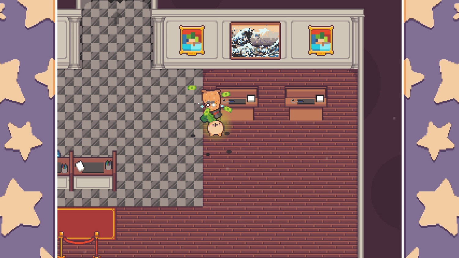 肉鴿遊戲《大頭菜小子搶銀行》公布 2023年發售