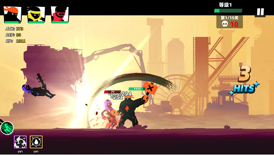 Steam動作類單機遊戲《影子英雄》二測開啟