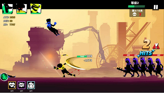 Steam動作類單機遊戲《影子英雄》二測開啟